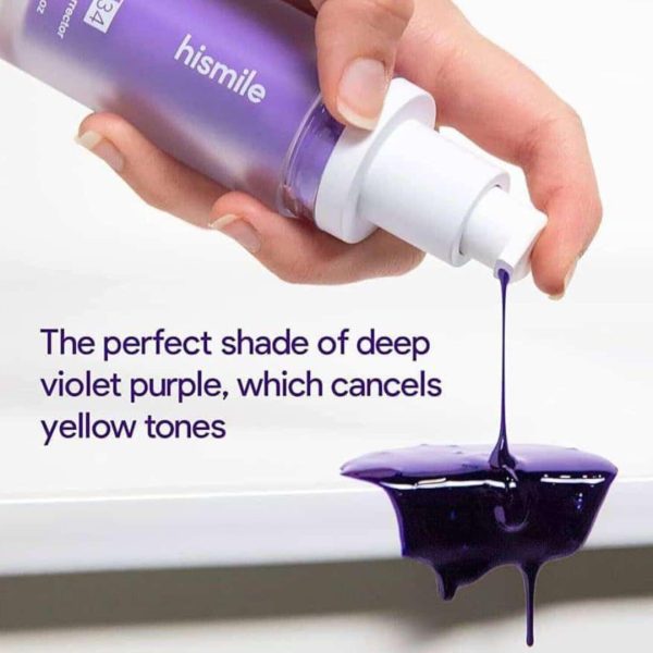 Hismile V34 Teeth Whitening Color Corrector Serum | Instant Brightening Solution 30ml